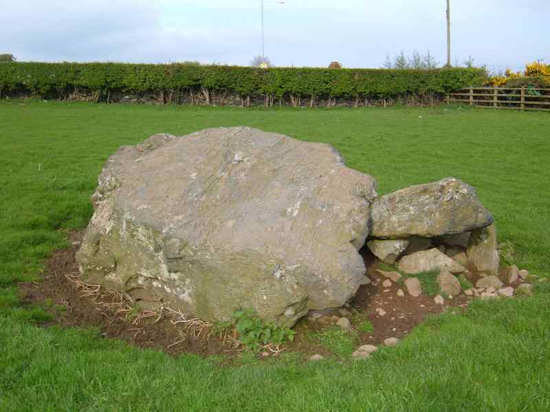 Four Crosses Burial Chamber Capstone