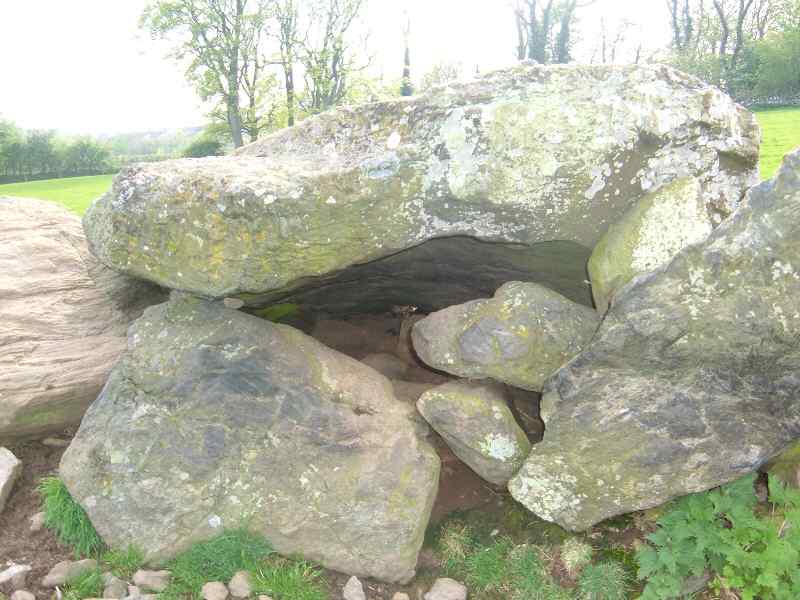 Four Crosses Burial Chamber Interior