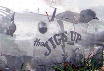A photograph of the 'Jigs Up' Bomber