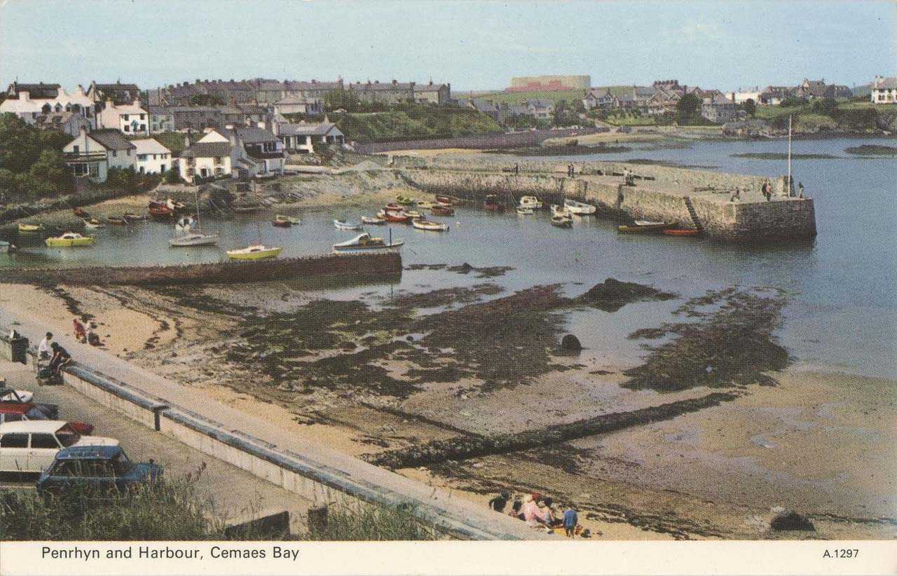 Anglesey, Cemaes Bay, Penrhyn and Harbour 1970's