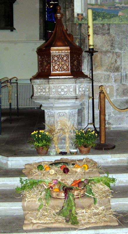 Bangor Cathedral Font